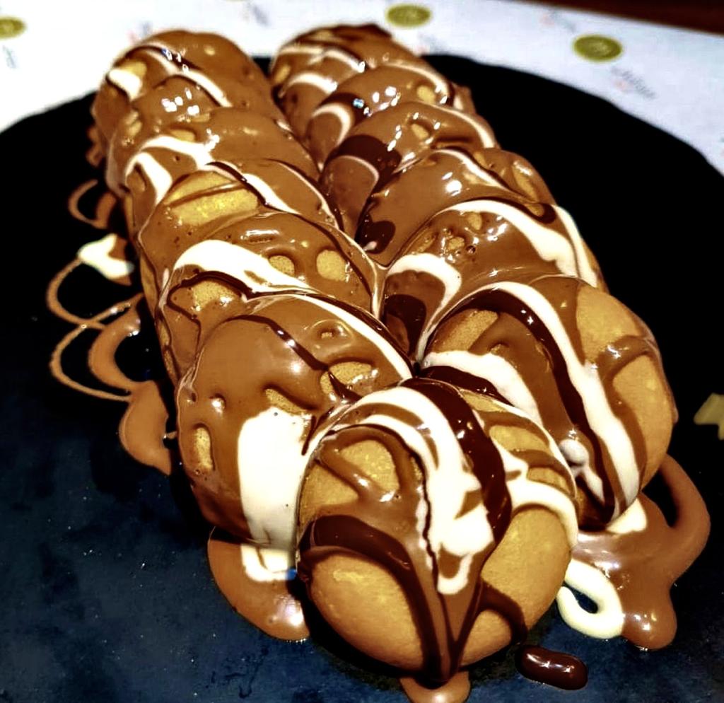 ميني بانكيك شيكولاته